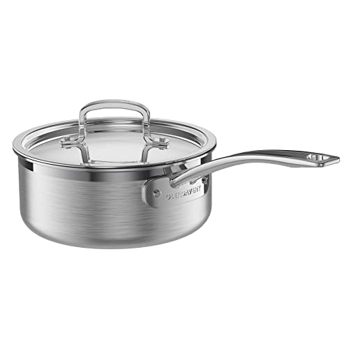 Stainless Steel Saucepan with Lid (1.5 Quarts)