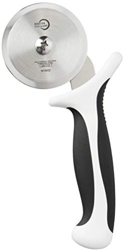 Millennia Pizza Cutter with White Handle (2.75 Inch Pizza Cutter with White Handle)
