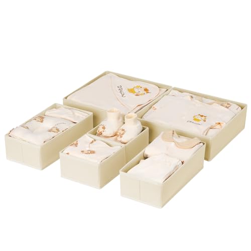 Drawer Organizer Clothes 6 Pack (6 Count)