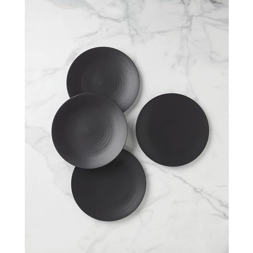 895246 Lx Collective Black Dinner Plates (6.30 LB / Dinner Plates, Set of 4)