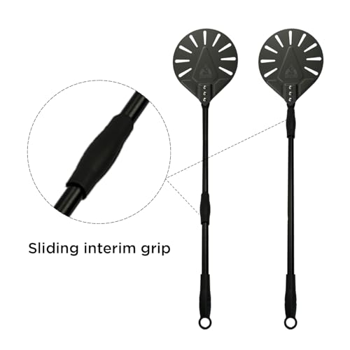 7 Inch Perforated Turning Pizza Peel with Long Handle