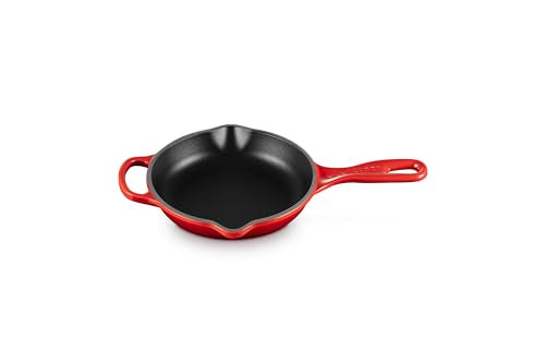 Enameled Cast Iron Signature Round Skillet (6" / Cerise)