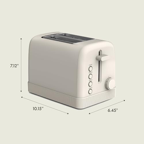 2 Slice Toaster with Extra Wide Slots and 6
