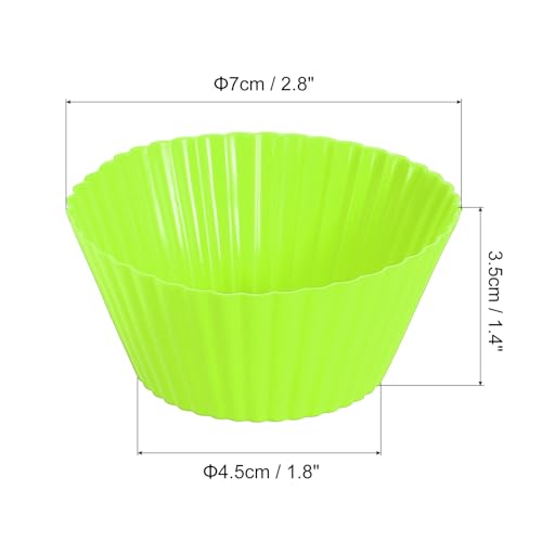 18Pcs Silicone Cupcake Liners