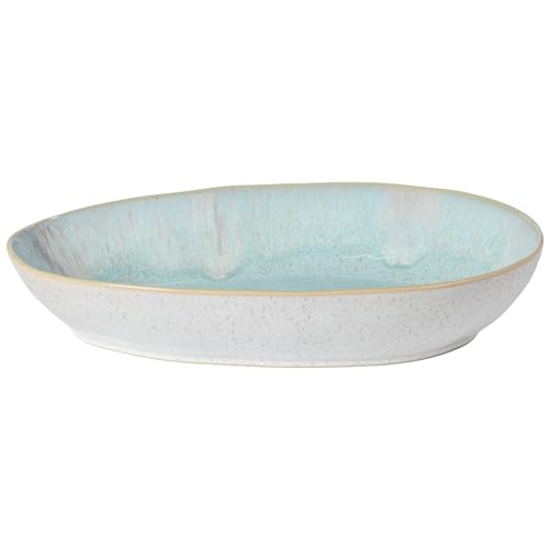Ceramic 14.25" x 9" Oval Baker (Eivissa Sea Blue / 14" Oval Baker)