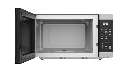 2.2 Cu. Ft. Stainless Steel Microwave Oven (Silver - 2.1 cubic_feet)
