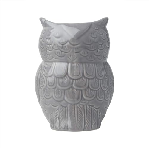 Gray Owl Utensil Holder (Gray)