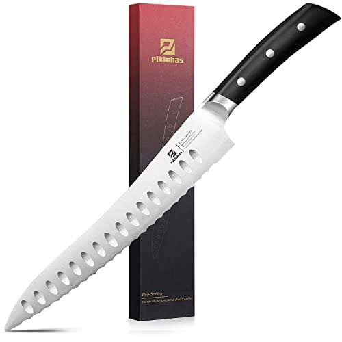 Resharpenable Bread Knife for Homemade Bread (10")