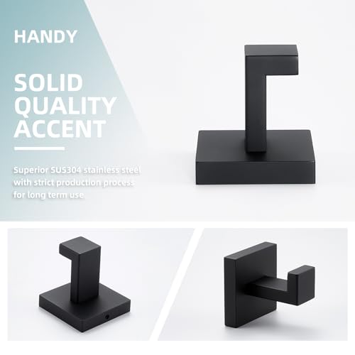 Towel Hook Matte Black (1 Pack / Matte Black)