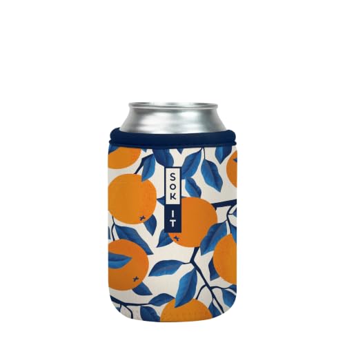 CanSok Sleeve for Beer & Soda Insulated Neoprene Cover (Peel the Love / 12oz Can Sleeve)