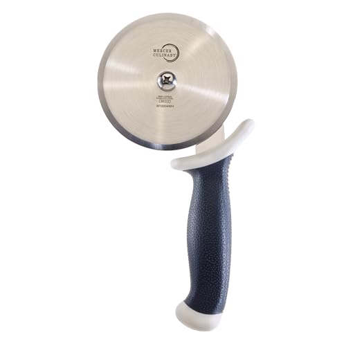 Millennia Pizza Cutter with White Handle (4 Inch Pizza Cutter with White Handle)
