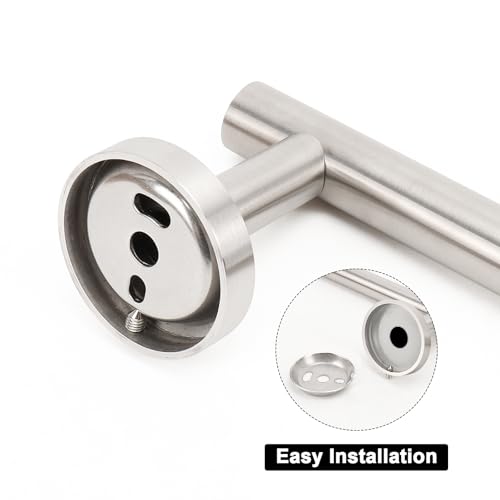 Bath Towel Bar (Brushed Nickel / 10 Inch)