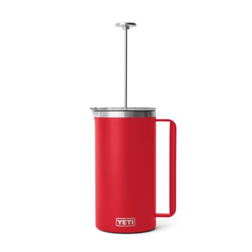 Rambler 64 oz. French Press Coffee Maker (64 Ounce / Rescue Red)