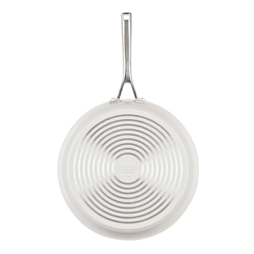Ceramic Frying Pan with Lid (Porcelain / 12.25-Inch)
