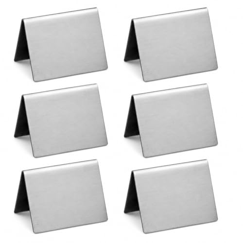 Stainless Steel Table Tent Sign