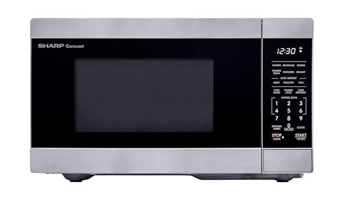 SMC0962KS 0.9 cu. ft. 900W Stainless Steel Countertop Microwave Oven (With Child Lock)