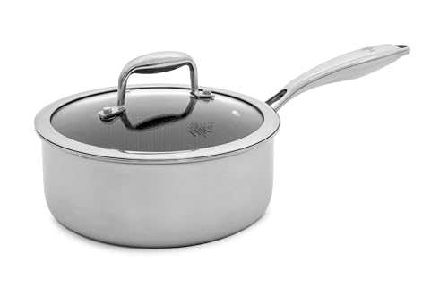 Hell’s Kitchen Hybrid 2.5 Qt Saucepan with Lid (2 Count)