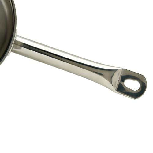 2 qt Stainless Steel Sauce Pan with Lid and Cover (2 Quarts)