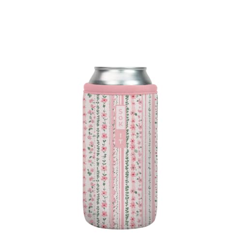 CanSok Sleeve for Beer & Soda Insulated Neoprene Cover (Prim & Proper / 16oz Can Sleeve)