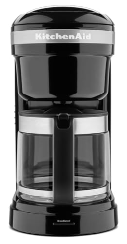 12 Cup Drip Coffee Maker with Spiral Showerhead (Onyx Black / 12 Cup Drip Coffee Maker with Progammable Warming Plate)