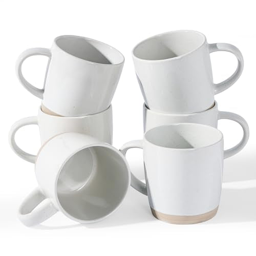 Milkyway Coffee Mugs of 6 (Milkyway-White / 6 Count (Pack of 1))