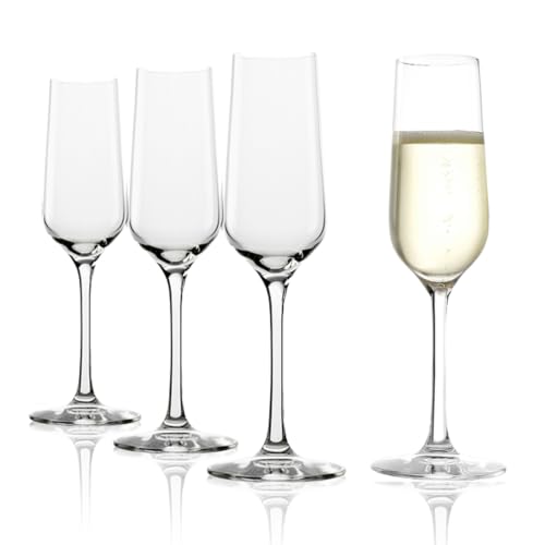 Revolution Sparkling Wine Champagne Glasses 6 3 (4 Pieces (1 Pack))