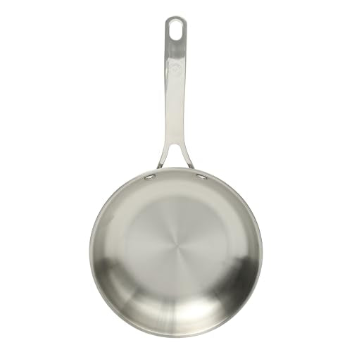 Castelle 8" Stainless Steel Frying Pan Non Toxic Fry Pan Skillet (Stainless Steel / 8" Frying Pan)