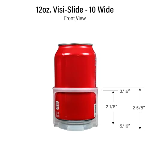 Visi Slide Gravity Fed Organizer for 12 (2 Count)