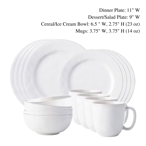 Puro 16pc Place Setting (16pc / Whitewash)