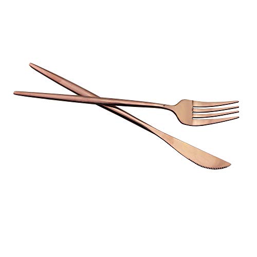 Rose Gold Silverware Set (Service for 6 / Rose Gold)