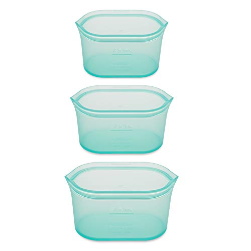 Reusable Food Storage Bags (Teal / 3 Dish Set)