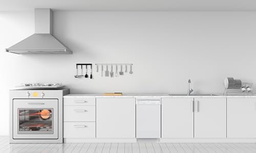 18 Inch Dishwasher with 8 Place settings (white)