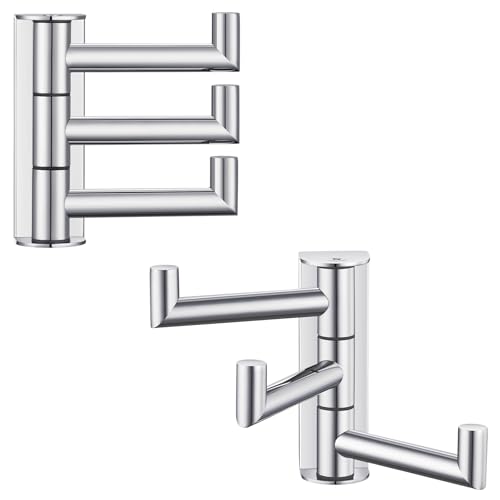 Swivel Towel Hook Polished Chrome (2 Pack / Polished Chrome)