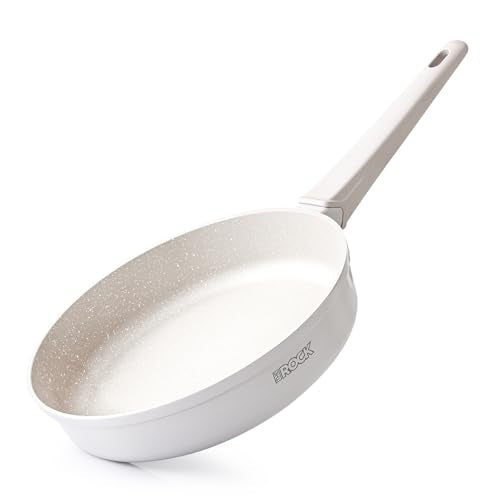 SOHO 9.5 Inch Ceramic Non Stick Frying Pan (Cream / 9.5 Inch)