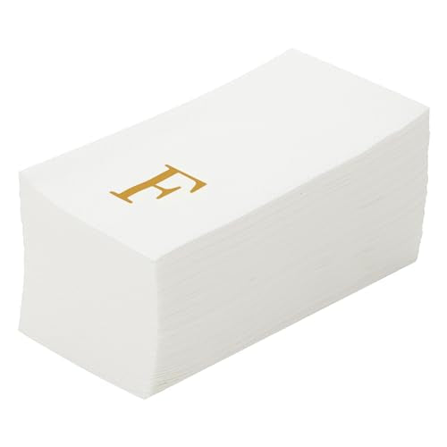 Luxenap 15.8 X 7.9 Inch Linen (Gold / 50 Count / F)
