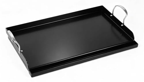 25 x 16 Inch NanoCeramic Cast Iron Griddle for Gas Grills (25" x 16" x 2.6")