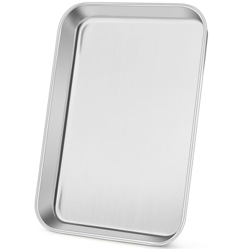 Non Toxic 9x13IN Stainless Steel Baking Quarter Sheet Pans (9x13IN)