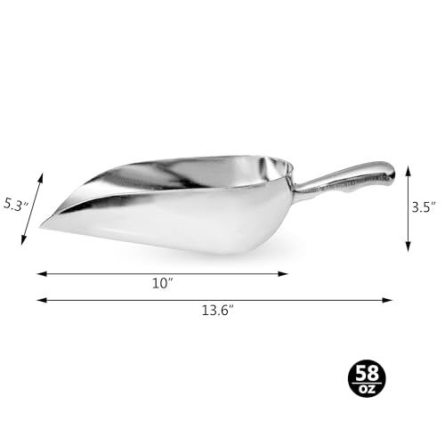 New Star 34585 Cast Aluminum Utility Scoop
