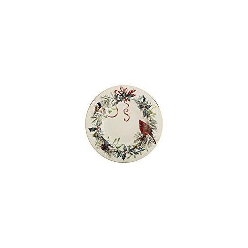 6089122 Winter Greetings Rimmed Bowl (Pasta/Rimmed Soup Bowl)