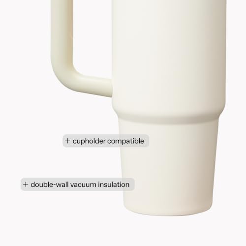 Quencher H2.0 Flow State Tumbler (40 Ounces / Rose Quartz Bouquets)