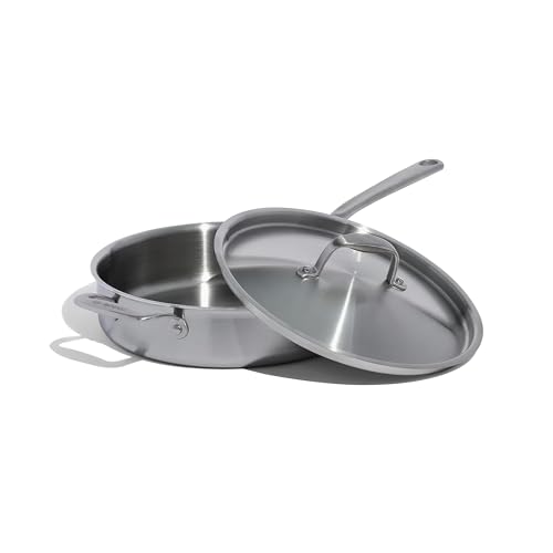 Cookware 3.5 Quart Stainless Steel Saute Pan (3.5 QT)