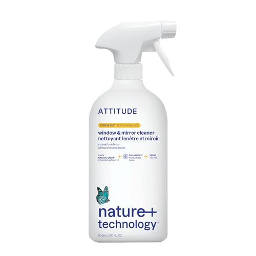 ATTITUDE Window and Mirror Cleaner (27.1 Fl Oz (Pack of 1))