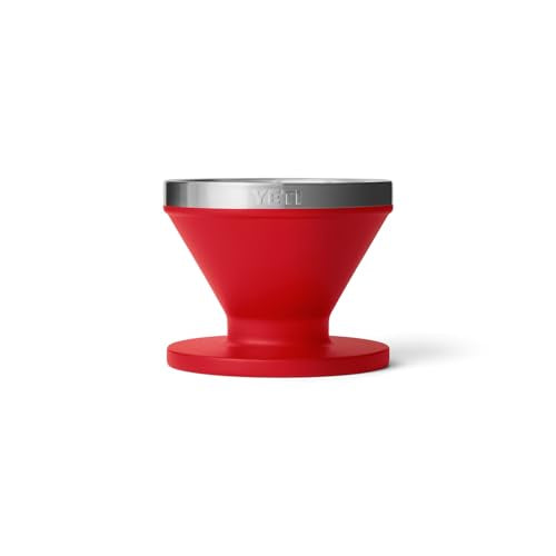 Pour Over Coffee Maker Accessory Ramblers (Rescue Red)