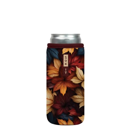 CanSok Sleeve for Beer & Soda Insulated Neoprene Cover (Fall Blend / 12oz Can Sleeve)