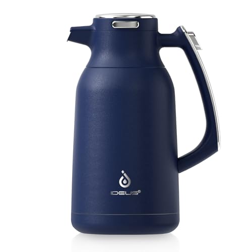Thermal Coffee Carafe 68oz (Navy Blue / 68 Ounces)