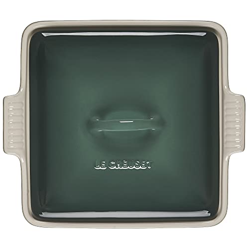 Stoneware Covered Square Casserole (Artichaut / 2.5 qt.)