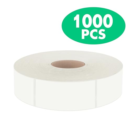 1000 Removable Food Labels (1000-blank / 1” x 2”)