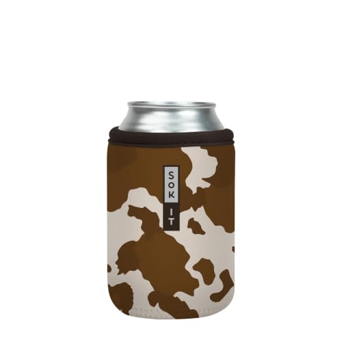 CanSok Sleeve for Beer & Soda Insulated Neoprene Cover (Cowgirl / 12oz Can Sleeve)