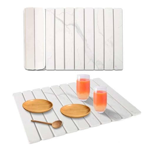 Stone Dish Drying Mat for Kitchen Counter