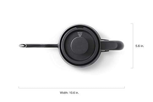 The Kettle Electric Gooseneck Kettle (Black)